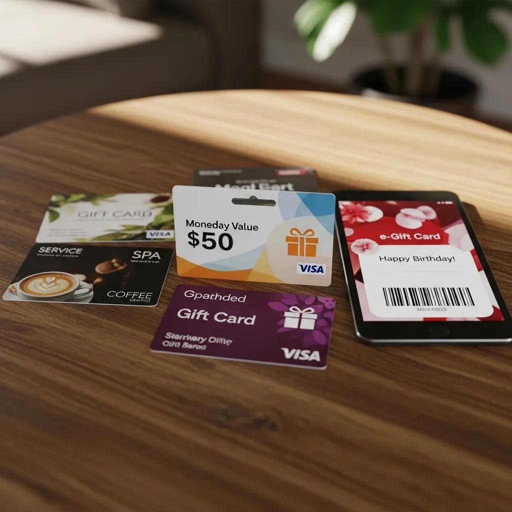 Selection of Kylie Studio Salon gift cards — options for every gifting need